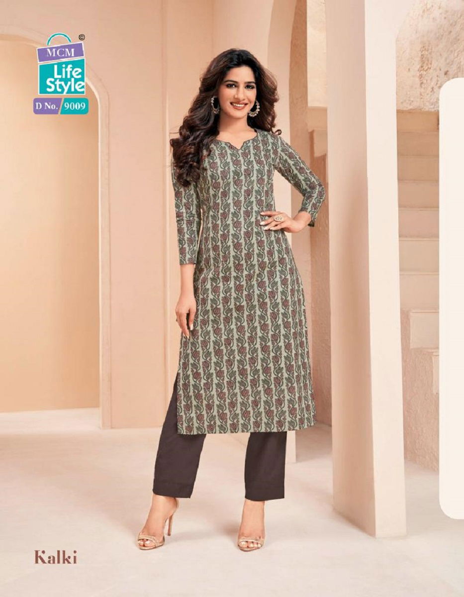 Mcm Kalki Vol 3 Printed Kurtis Catalog